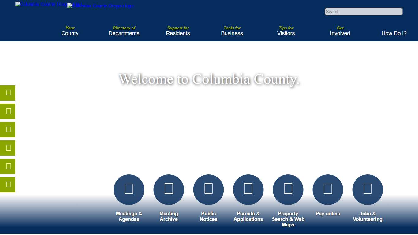 Columbia County, Oregon Official Website - Home Page
